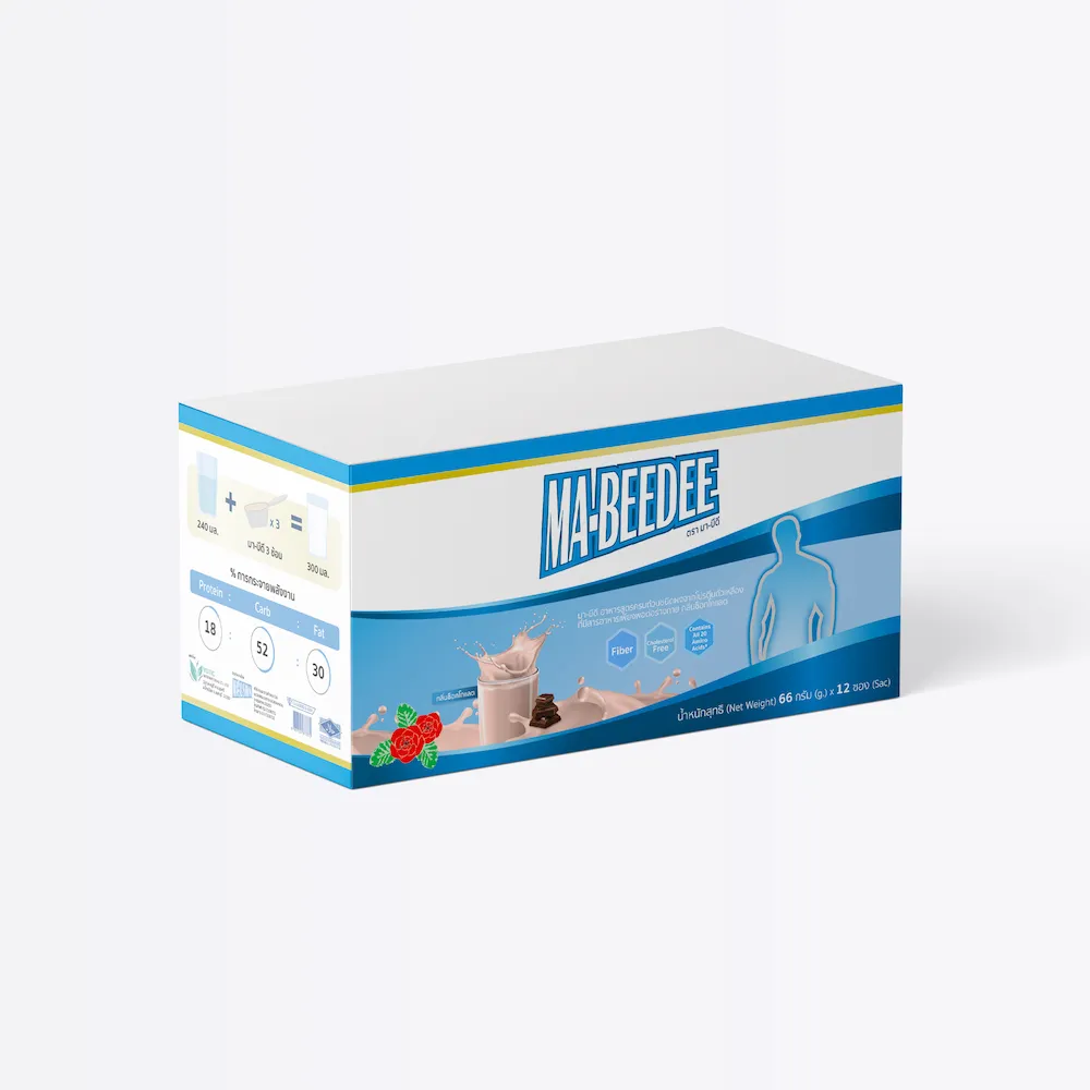 มา-บีดี ข้าวโอ๊ต ขนาด 66 กรัม x 12 ซอง